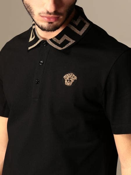 versace spray paint shirt|Versace polo shirts.